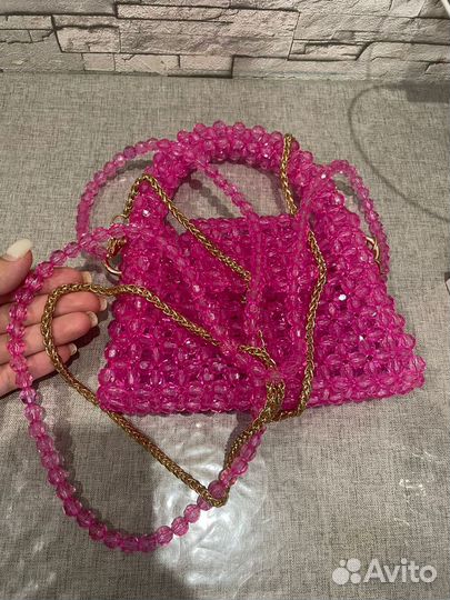Сумка из бусин ручной работы