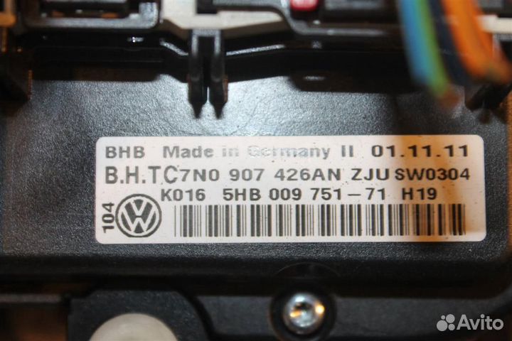 Блок управления печкой Фольксваген Джетта 6