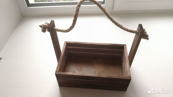 Ящик деревянный подарочный