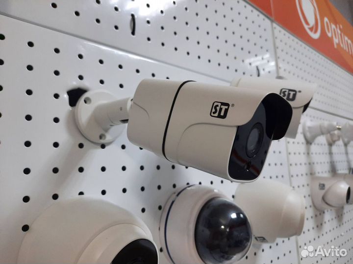 Видеонаблюдение комплект IP