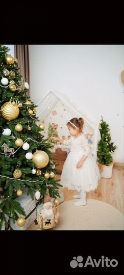 Платье праздничное на девочку 98