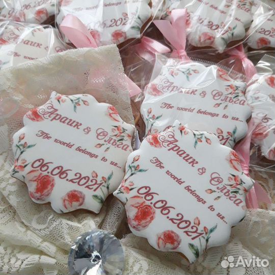 Пряники на свадьбу