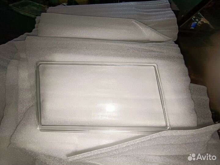 Гладкое стекло фары 2109