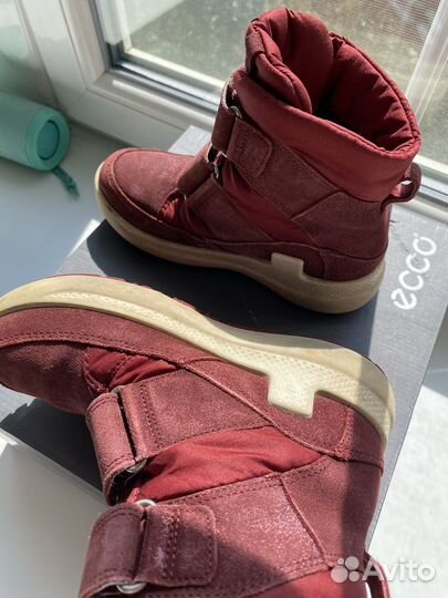 Ботинки зимние ecco 30