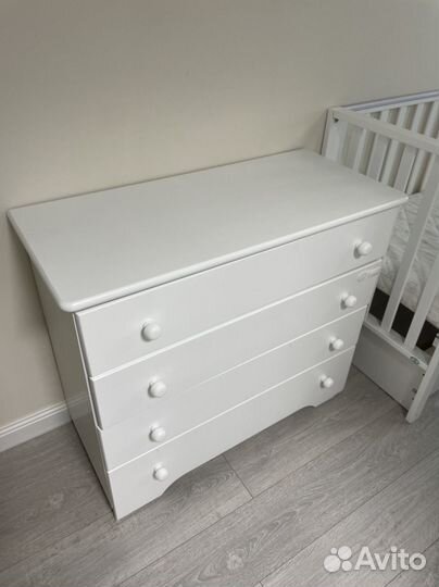 Комод пеленальный. массив бука (Гандылян)