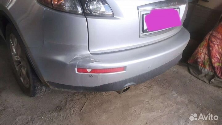 Бампер задний Infiniti fx35
