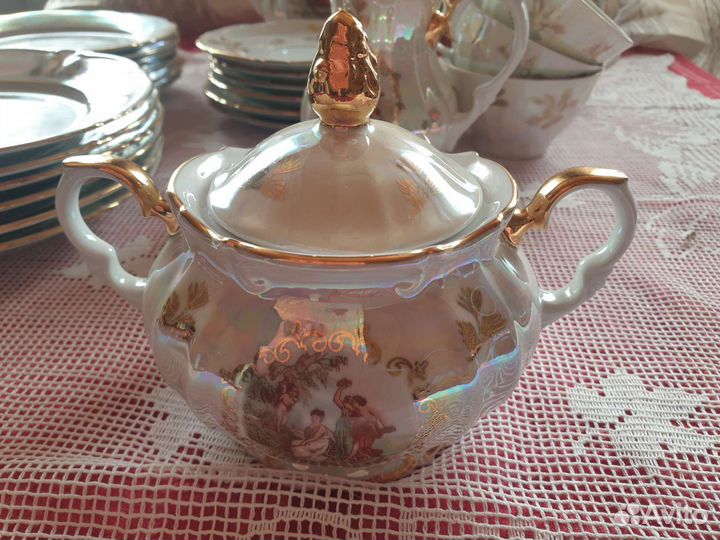 Сервиз чайный фарфор