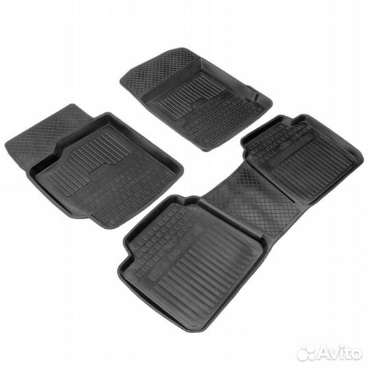 Коврики салона резиновые Тойота Камри с 2006 г