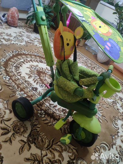 Детский велосипед с родительской ручкой