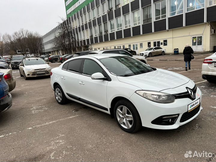 Renault Fluence 1.6 CVT, 2015, 217 000 км