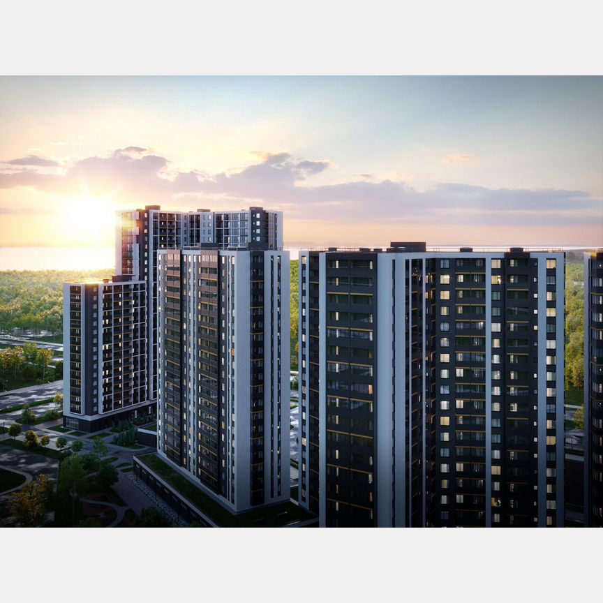 1-к. квартира, 27 м², 16/25 эт.