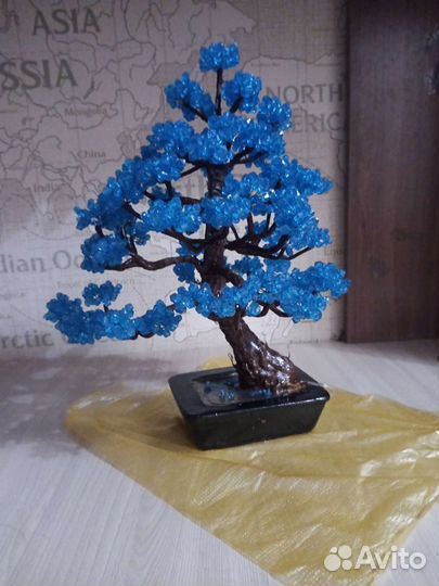 Деревья из бисера и бусин