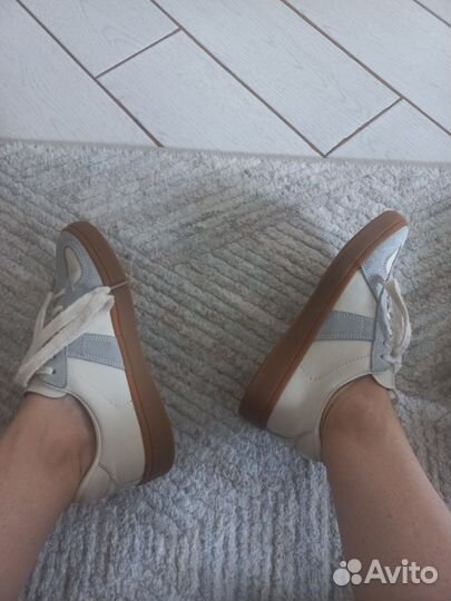 Кеды женские натуральная кожа