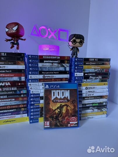 Игра для Ps4/Ps5 Doom Eternal новый