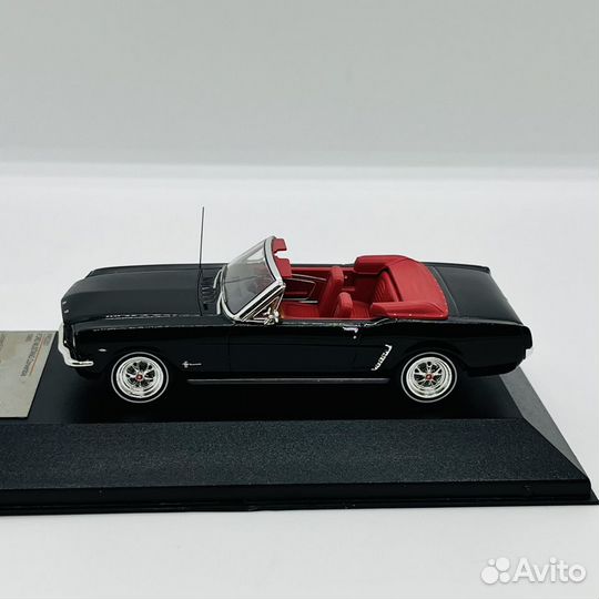 Ford Mustang Convertible 1965 black Premiumx 1:43