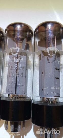 Радиолампы EL-34 MUllard (G. Britain) (NOS)