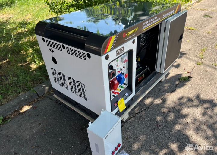 Электростанция дизельная 10 кВт G-power DG11000S3