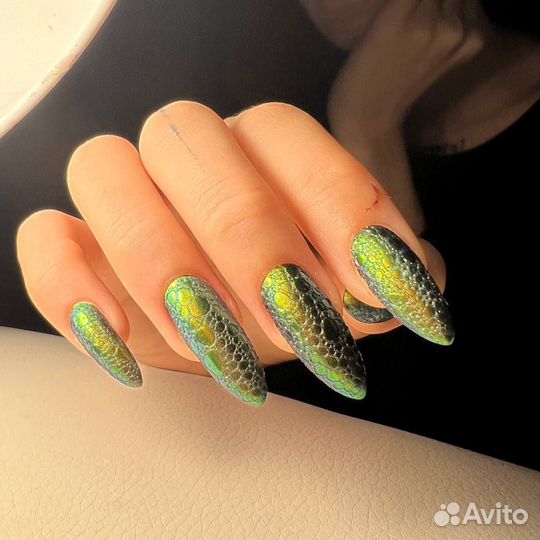 Маникюр наращивание