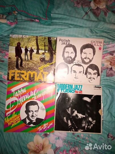 Грампластинки виниловые разные-1000 штук