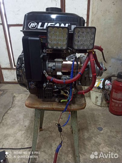 Двигатель lifan 190f 15 л.с