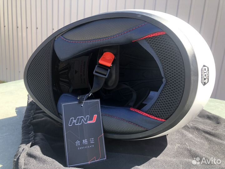 HNJ white шлем кошка для девочек