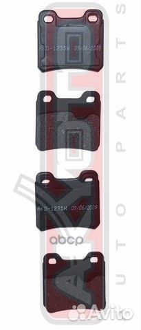 Колодки тормозные дисковые задние AKD-1235 akyoto