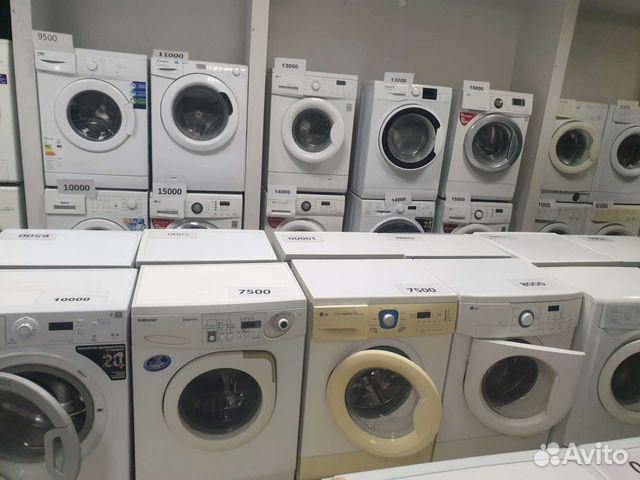 Стиральная машина бу, после ремонта