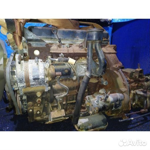 Двигатель двс с навесным isuzu ELF NKR57 4BC2