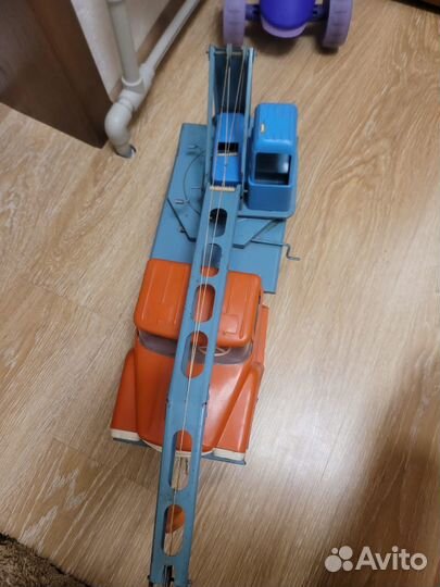 Игрушка Кран -зил 130 производство СССР