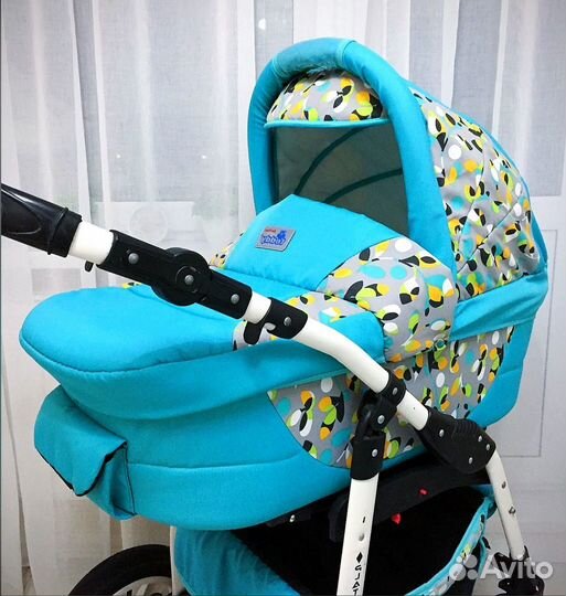 Коляска 3 в 1 Тедди Платинум