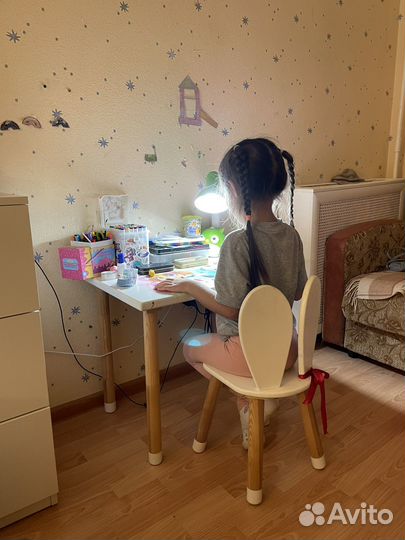 Детский столик и стульчик