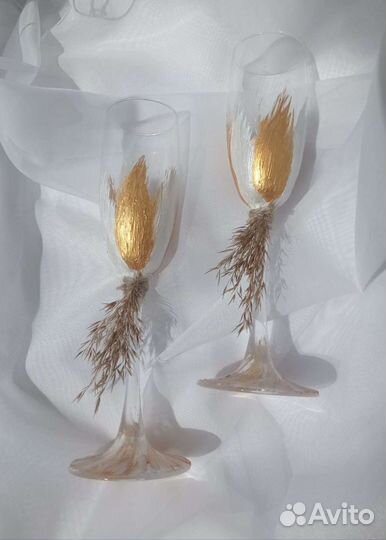 Свадебные бокалы