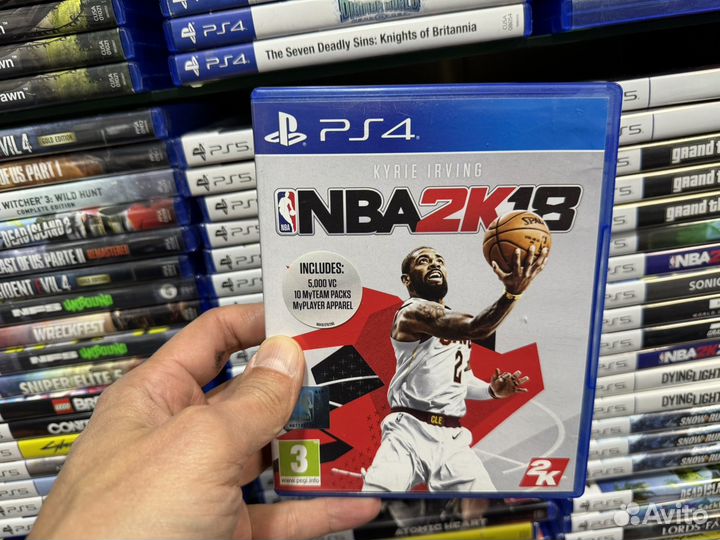 NBA 2 k 18 диск ps 4