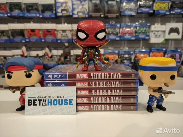 Человек Паук + наушники Samsung в подарок - PS4