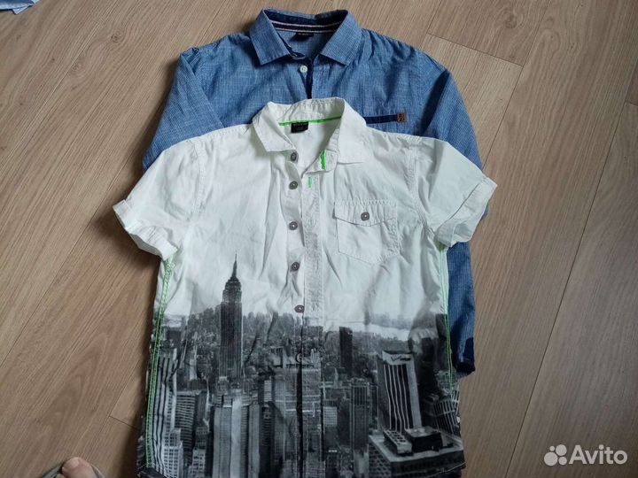 Рубашки на мальчика 134 140