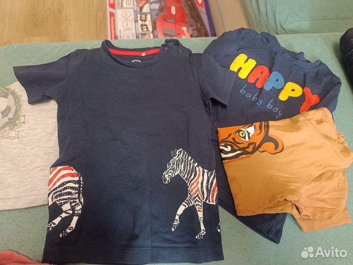 Вещи пакетом для мальчика 92