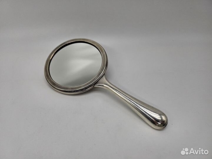 Ручное зеркало в серебре 800 Европа