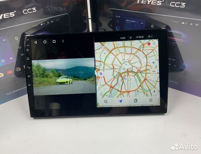 Магнитола на андройде Teyes 3/32 для Kia