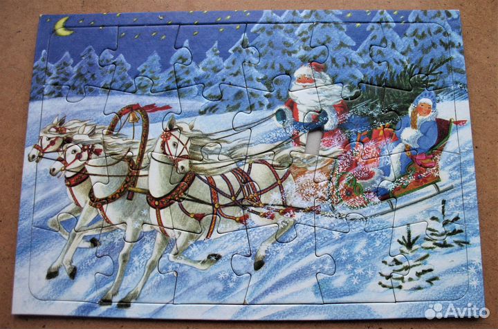 Пазлы для детей 3+ и далее по возрасту