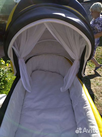 Коляска 2 в 1 эко кожа