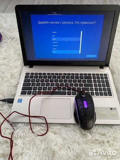 Ноутбук asus vivobook