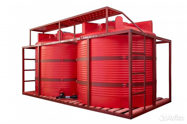 Транспортная кассета жку с трапом Каскад 10000л