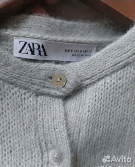 Шерстяная кофта Zara новая