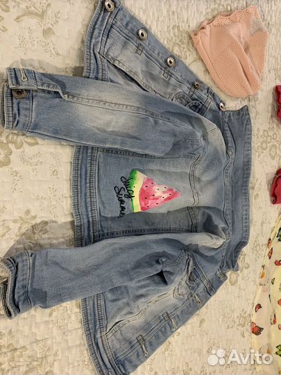 Вещи для девочки Gulliver пакетом 104-110