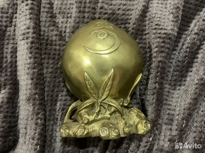 Шоусин бог статуэтка латунная