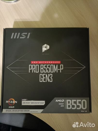 MSI PRO B550M-P GEN3 новая гарантия