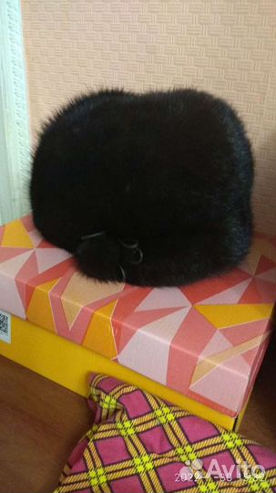 Шапка женская норковая