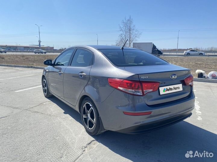 Kia Rio 1.6 AT, 2016, 84 000 км