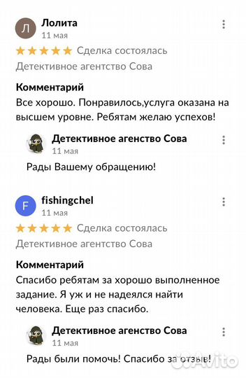 Детективное агентство Сова