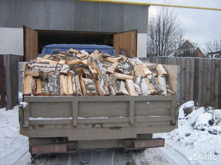 Дрова колотые
